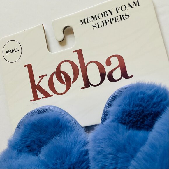 KOOBA Women's Memory Foam Slippers NWT Size S - Picture 4 of 6